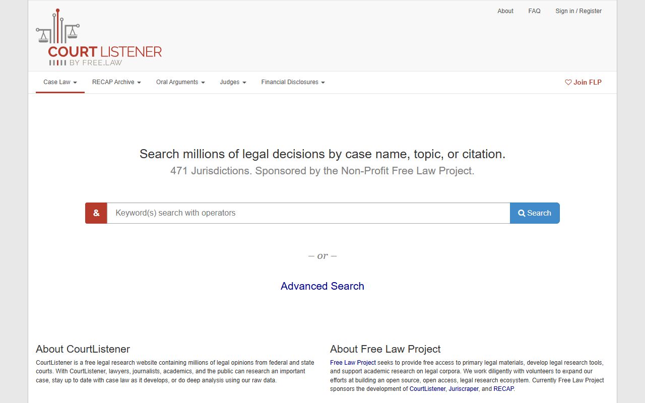 Ripley County probate records and CourtListener federal court opinion resource